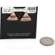 Handmade Certified Authentic Navajo Pure Copper Stud Native American Earrings 1 24436-2