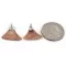 Handmade Certified Authentic Navajo Pure Copper Stud Native American Earrings 24436-4