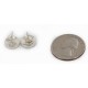 Handmade Certified Authentic Hopi .925 Sterling Silver Stud Native American Earrings 12855-9 Handmade Certified Authentic Hopi .925 Sterling Silver Stud Native American Earrings 12855-9