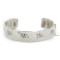 Handmade Bear paw Certified Authentic Navajo .925 Sterling Silver Baby Native American Bracelet 12853-1