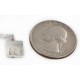 Handmade Certified Authentic Hopi .925 Sterling Silver Pendant Native American Necklace 12859