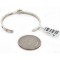 Handmade Certified Authentic Navajo .925 Sterling Silver Natural Turquoise Baby Native American Bracelet 12853-4