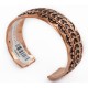 Handmade Certified Authentic Navajo Pure Copper Native American Bracelet 1 24454