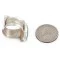 925 Sterling Silver Handmade Navajo Natural Turquoise Native American Ring 24428-2