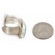 925 Sterling Silver Handmade Certified Authentic Navajo Natural Turquoise Native American Ring  24428-2