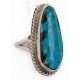 .925 Sterling Silver Handmade Certified Authentic Navajo Natural Turquoise Native American Ring 16938 .925 Sterling Silver Handmade Certified Authentic Navajo Natural Turquoise Native American Ring 16938