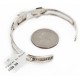 Handmade Certified Authentic Navajo .925 Sterling Silver Natural Turquoise Native American Bracelet 12804