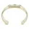 Handmade Navajo Pure Brass Native American Bracelet Natural Turquoise 12861-4 Handmade Navajo Pure Brass Native American Bracelet Natural Turquoise 12861-4