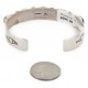 Handmade Certified Authentic Nuggets Navajo .925 Sterling Silver Natural Turquoise Native American Bracelet 1 12798-2