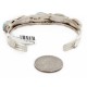 Handmade Certified Authentic Nuggets Navajo .925 Sterling Silver Natural Turquoise Native American Bracelet 12798-1