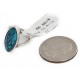 925 Sterling Silver Handmade Certified Authentic Navajo Natural Turquoise Native American Ring 24432-1 925 Sterling Silver Handmade Certified Authentic Navajo Natural Turquoise Native American Ring 24432-1