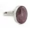 925 Sterling Silver Handmade Certified Authentic Navajo Natural Charoite Native American Ring  12642