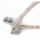 Certified Authentic Navajo .925 Sterling Silver Graduated Melon Shell and Turquoise Native American Necklace 1 16051-1