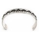 Handmade Certified Authentic Mountain Navajo .925 Sterling Silver Baby Native American Bracelet 12505