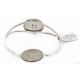 Handmade Certified Authentic Navajo .925 Sterling Silver Natural Sugilite Native American Bracelet 12827