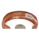 Handmade Certified Authentic Navajo Pure Copper Native American Bracelet 12807