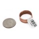 Pure Copper Handmade Certified Authentic Navajo Native American Ring  16995-1
