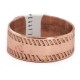 Pure Copper Handmade Certified Authentic Navajo Native American Ring  16995-1