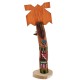 $180 Handmade Certified Authentic Hopi Long Hair Feather Dancer Native American Kachina 19114
