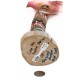 $180 Handmade Certified Authentic Hopi Long Hair Feather Dancer Native American Kachina 19114