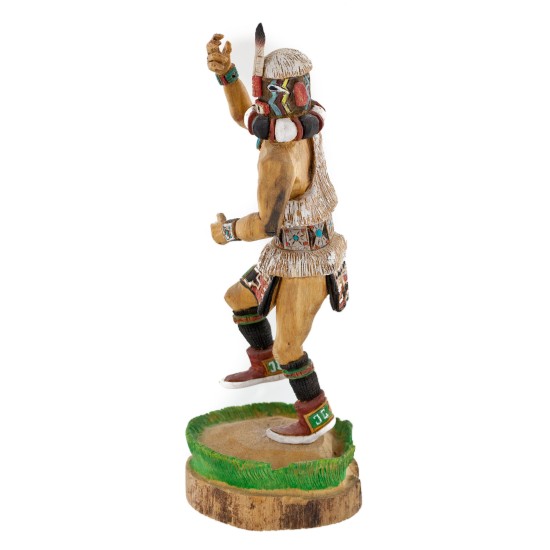 $1140 Handmade Certified Authentic Hopi Old Oraibi Heheya Native American Kachina 10888