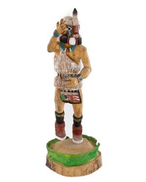 $1140 Handmade Certified Authentic Hopi Old Oraibi Heheya Native American Kachina 10888