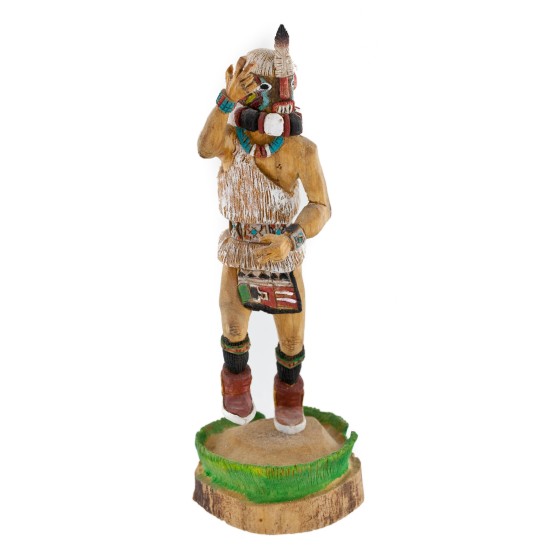 $1140 Handmade Certified Authentic Hopi Old Oraibi Heheya Native American Kachina 10888