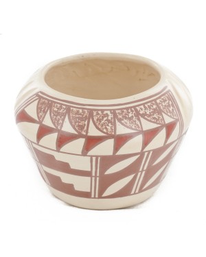 $150 Handmade Handpainted Certified Authentic Hopi R.Tsinnij Keams Canyon Native American Pottery 1 102494-14