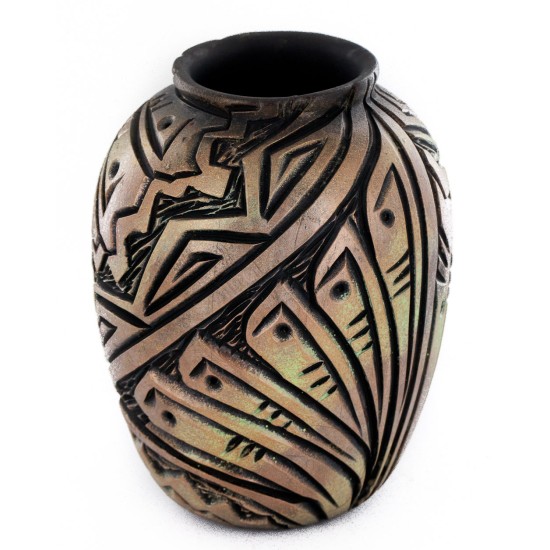 $200 Handmade Certified Authentic Navajo Holbrook Native American Pottery 102492-4 $200 Handmade Certified Authentic Navajo Holbrook Native American Pottery 102492-4
