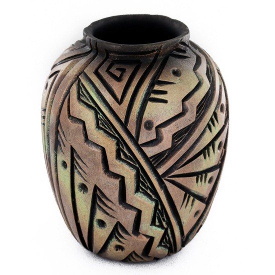 $200 Handmade Certified Authentic Navajo Holbrook Native American Pottery 102492-4 $200 Handmade Certified Authentic Navajo Holbrook Native American Pottery 102492-4