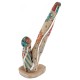 $200 Handmade Handpainted Certified Authentic Hopi Sunface Healing and Blessing Signed Native American Kachina 19138