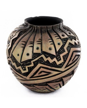 $250 Handmade Certified Authentic Navajo Holbrook Native American Pottery 102491-6 $250 Handmade Certified Authentic Navajo Holbrook Native American Pottery 102491-6
