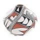 $300 Handmade Handpainted Certified Authentic Hopi R.Tsinnij Keams Canyon Native American Pottery 102494