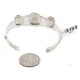 Handmade Certified Authentic Navajo .925 Sterling Silver Natural Tigers Eye Black Onyx Native American Bracelet 12820-0