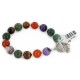 Certified Authentic Navajo Natural Multicolor Stones Link Native American Bracelet 12742-109 Certified Authentic Navajo Natural Multicolor Stones Link Native American Bracelet 12742-109