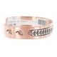 Teepee .925 Sterling Silver Navajo Handmade Certified Authentic Pure Copper Native American Bracelet 13015-6