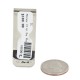 Handmade Certified Authentic Navajo Nickel and .925 Sterling Silver Natural Turquoise Native American Money Clip 10530-2
