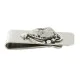 Handmade Navajo Nickel and .925 Sterling Silver Natural White Buffalo Native American Money Clip 11264-4 Handmade Navajo Nickel and .925 Sterling Silver Natural White Buffalo Native American Money Clip 11264-4