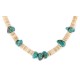 Certified Authentic Navajo .925 Sterling Silver Natural Graduated Melon Shell Native American Necklace 15364-32