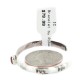 Handmade Certified Authentic Navajo .925 Sterling Silver Coral Baby Native American Bracelet 13013