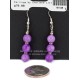Certified Authentic .925 Sterling Silver Hooks Dangle Natural Purple Quartz Earrings 18148-1 Certified Authentic .925 Sterling Silver Hooks Dangle Natural Purple Quartz Earrings 18148-1