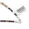 .925 Sterling Silver Navajo Natural Amethyst and Graduated Heishi Native American Necklace 7501008-54 .925 Sterling Silver Navajo Natural Amethyst and Graduated Heishi Native American Necklace 7501008-54