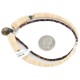 Certified Authentic Navajo .925 Sterling Silver Natural Graduated Melon Shell Turquoise Native American Necklace 17084-30