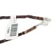 Certified Authentic Navajo .925 Sterling Silver Natural Graduated Melon Shell Turquoise Native American Necklace 17084-30