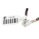 Certified Authentic .925 Sterling Silver Navajo Natural Graduated Heishi Amethyst Native American Necklace 15151-169
