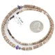.925 Sterling Silver Navajo Natural Turquoise Graduated Heishi Amethyst Native American Necklace 25231-2 .925 Sterling Silver Navajo Natural Turquoise Graduated Heishi Amethyst Native American Necklace 25231-2