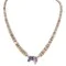 .925 Sterling Silver Navajo Natural Amethyst and Graduated Heishi Native American Necklace 7501008-54 .925 Sterling Silver Navajo Natural Amethyst and Graduated Heishi Native American Necklace 7501008-54