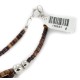 Certified Authentic 3 Strand Navajo .925 Sterling Silver Natural Turquoise Coral Graduated Heishi Native American Necklace 15931-1