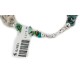 Certified Authentic Navajo .925 Sterling Silver Turquoise Amethyst Jasper Coral Native American Bracelet 12979-4