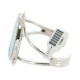 Handmade Certified Authentic Navajo .925 Sterling Silver Natural Turquoise Native American Bracelet 12981